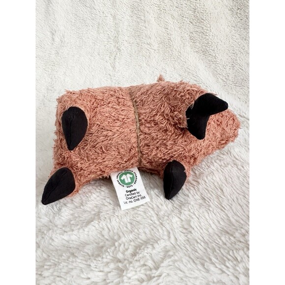 Apricot Lane Farms Emma Pig Organic Cotton Plush Toy 8” Stuffed Animal - Picture 5 of 6